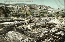 Discovery Mine On Pine Creek Postcard