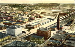 View From The 42 Story L. C. Smith Building Seattle, WA Postcard Postcard