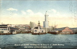 Seaport Of Seattle Washington Postcard Postcard