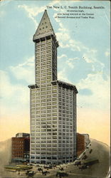 The New L. C. Smith Building Seattle, WA Postcard Postcard