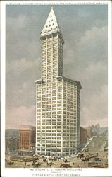 42 Story L. C. Smith Building Seattle, WA Postcard Postcard