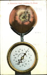 A Wenatchee Apple Weighing 35 Ounces Postcard