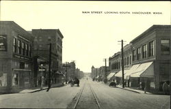 Main Street Looking South Postcard