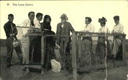 The Lone Grave Postcard