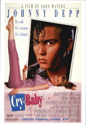 Cry Baby - Johnny Depp Postcard