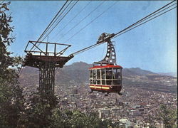 Cable Car In Nam San Mt Postcard