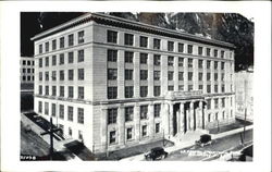 U. S. Federal Territorial Building Juneau, AK Postcard Postcard