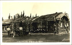 Trappers Cabin Postcard