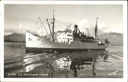 S. S. North Coast In Alaska Postcard