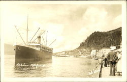 Waterfront Ketchikan, AK Postcard Postcard