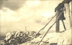 Mountaintop Bell, Cross Postcard