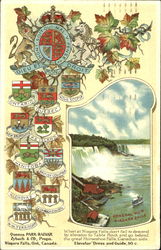 General View Niagara Falls Postcard