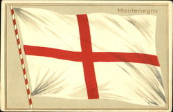 Montenegro Flags Postcard Postcard