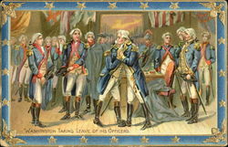 Washington Taking Leave Of His Officers Postcard