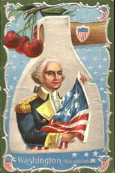 Washington His Patriotism Postcard