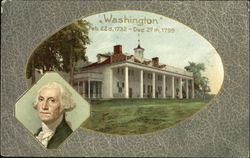 George Washington President's Day Postcard Postcard