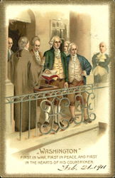 George Washington President's Day Postcard Postcard