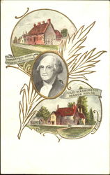 Old Washington Manor House Postcard