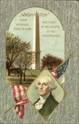 Washington President's Day Postcard Postcard