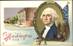 Washington President's Day Postcard Postcard