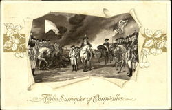 The Surrender Of Cornwallis Postcard