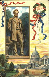 The St. Gaudens Statue Postcard