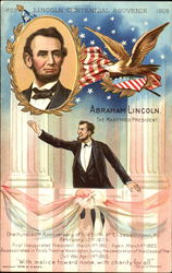 Lincoln Centennial Souvenir 1809 – 1909 Postcard