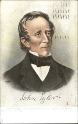 John Tyler Postcard