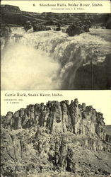 Shoshone Falls Snake River Postcard