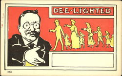 Teddy Roosevelt - Dee Lighted Postcard