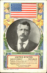 President Roosevelt Theodore Roosevelt Postcard Postcard