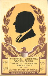 Thomas Woodrow Wilson Postcard