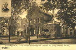 The Milburn Residence Buffalo, NY Postcard Postcard