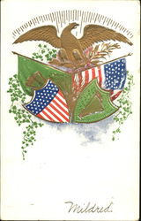 Ireland & America Postcard