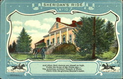 Sheridan's Ride No. 10 Postcard