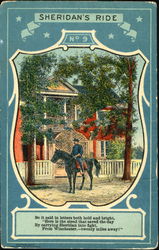 Sheridan's Ride No. 9 Postcard