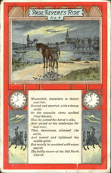 Paul Revere's Ride No. 4 Postcard