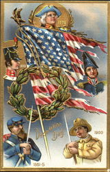 Decoration Day Memorial Day Postcard Postcard