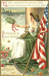 Memorial Day Postcard Postcard