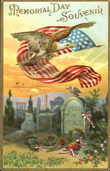 Memorial Day Souvenir Postcard Postcard