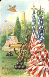 Honor The Brave Postcard