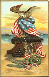 Souvenir Of Decoration Day Memorial Day Postcard Postcard