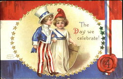 The Day We Celebrate! Postcard