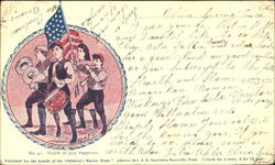 Fourth Of July Happiness Postcard