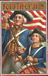 Fourth Of July Postcard