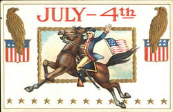 July 4th Postcard