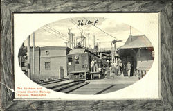 The Spokane And Inland Electric Railway Palouse, WA Postcard Postcard