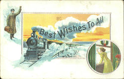 Best Wishes To All Postcard