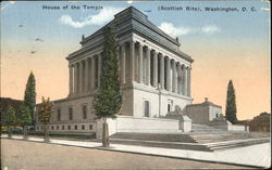 House Of The Temple Postcard