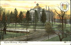 Capitol Building Augusta, ME Postcard Postcard